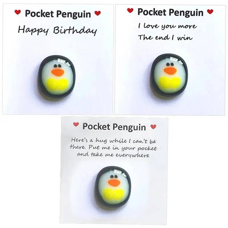 A Little Pocket Penguin Hug Kids Gift Penguin Hugs Glass Ornament Greeting Cards Envelope Decor Wedding Christmas Party Favor
A Little Pocket Penguin Hug Kids Gift Penguin Hugs Glass Ornament Greeting Cards Envelope Decor Wedding Christmas Party Favor