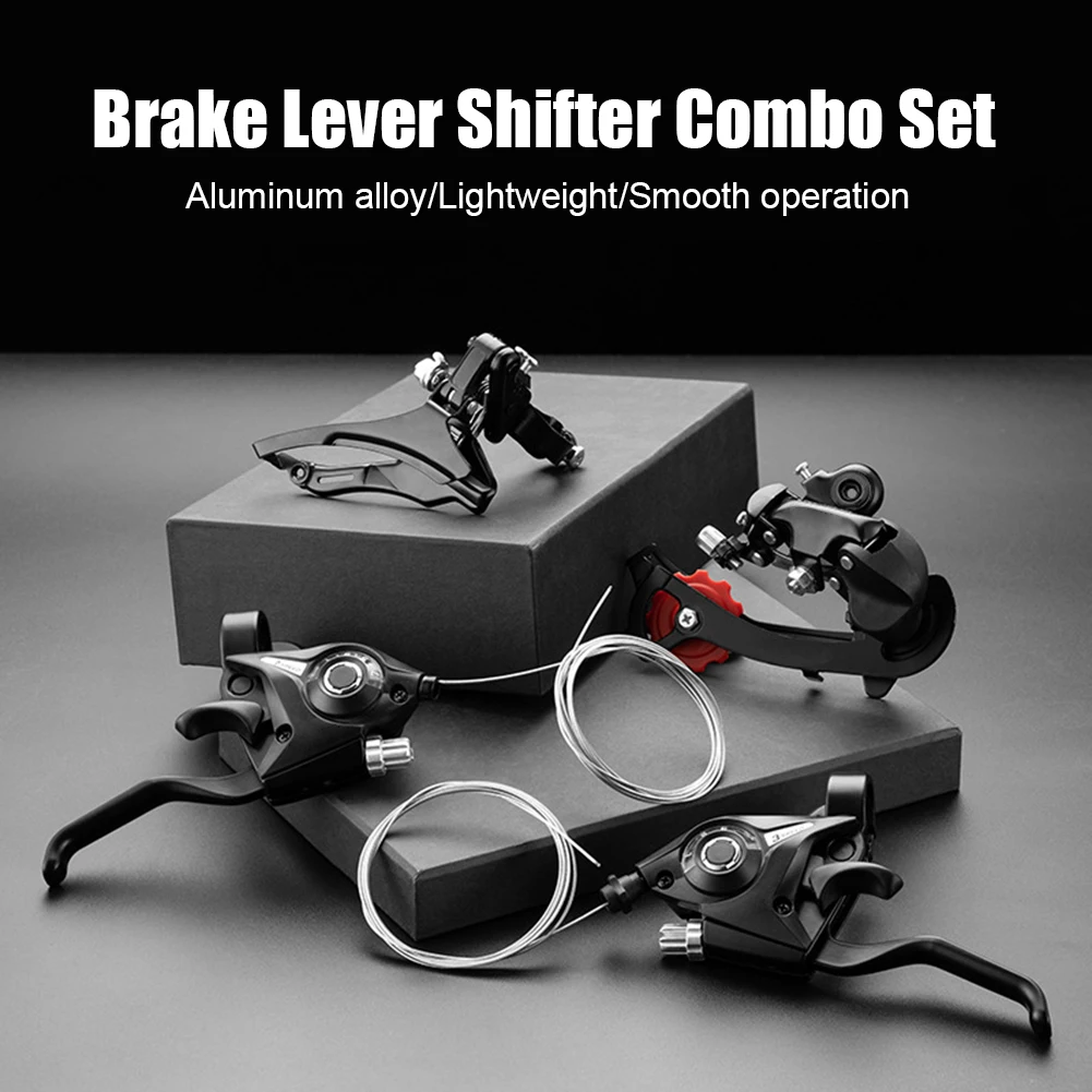 3x7 21 Speed Bicycle Shifter ST-EF500 Brake MTB Mountain Road Bike Riding Cycling Disc Brake Levers With Shift Cable Combo Set
3x7 21 Speed Bicycle Shifter ST-EF500 Brake MTB Mountain Road Bike Riding Cycling Disc Brake Levers With Shift Cable Combo Set