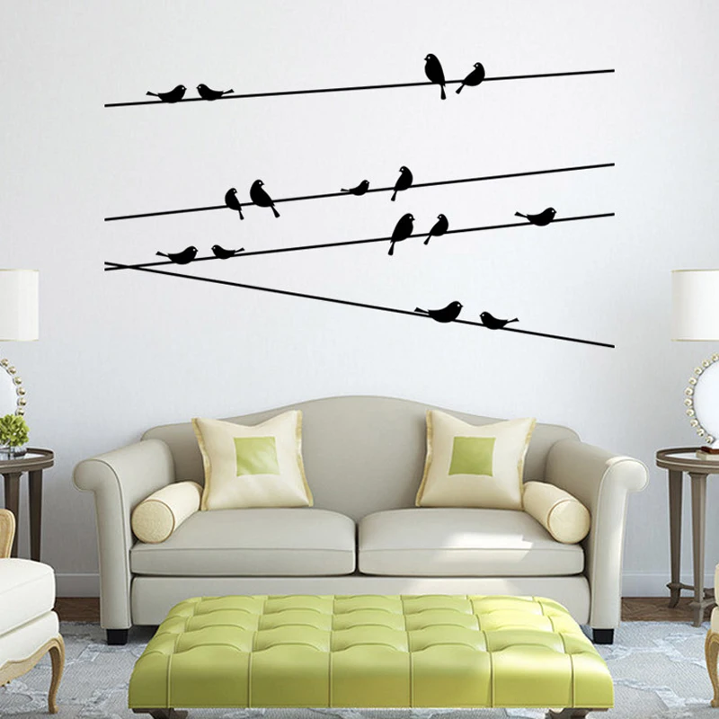 1Pc Vinyl Removable Wall Stickers Black Birds Tree Branch DIY Wall Stickers for Glass Window Door Bathroom Living Room Sticker
1Pc Vinyl Removable Wall Stickers Black Birds Tree Branch DIY Wall Stickers for Glass Window Door Bathroom Living Room Sticker