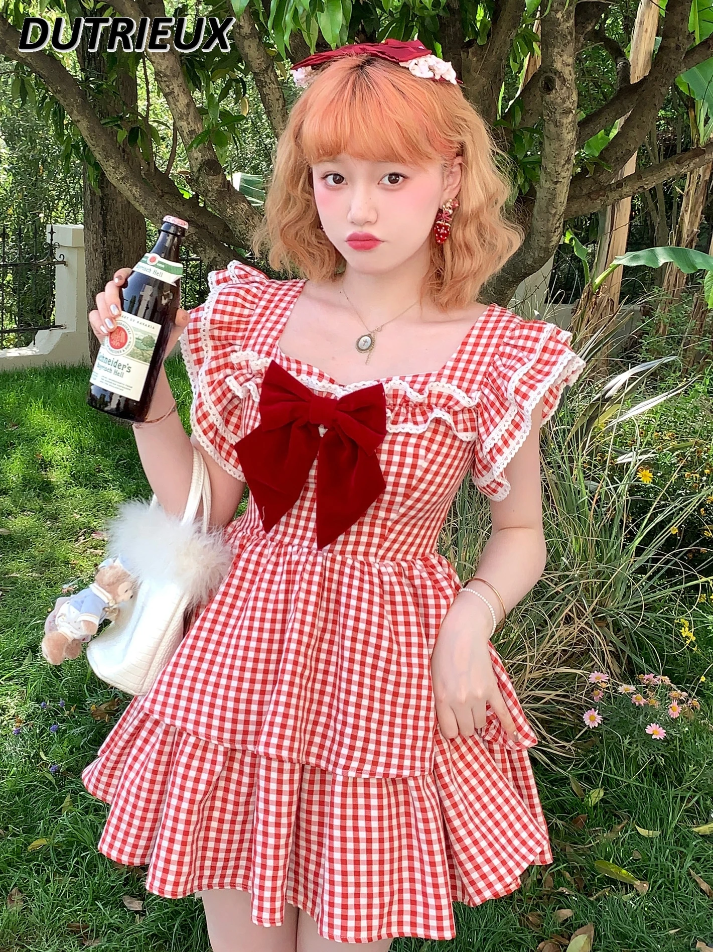 Square Collar Dresses for Women Elegant Cute Sweet Short Sleeve Dress 2023 Summer New Fashion Casual Short Dress for Women
Square Collar Dresses for Women Elegant Cute Sweet Short Sleeve Dress 2023 Summer New Fashion Casual Short Dress for Women