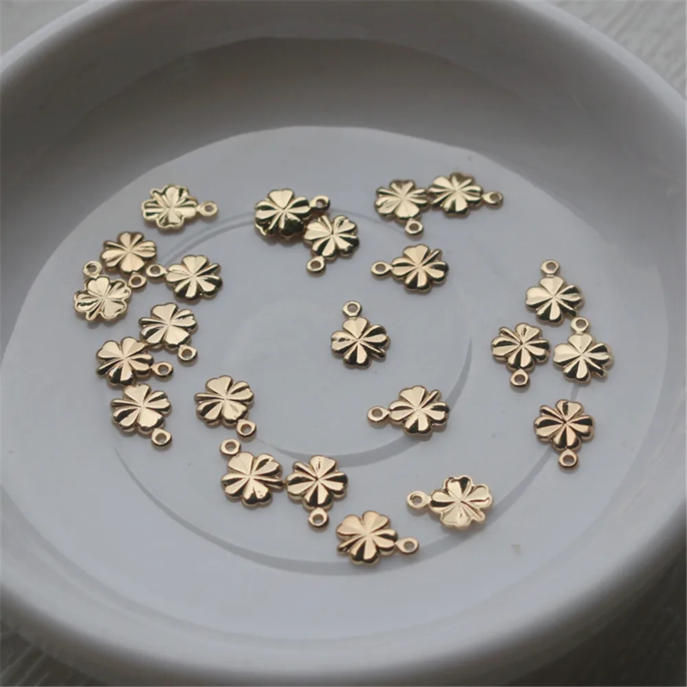 14k copper clad gold color accessories lucky grass 6mm small pendant diy jewelry accessories eardrop pendant
14k copper clad gold color accessories lucky grass 6mm small pendant diy jewelry accessories eardrop pendant