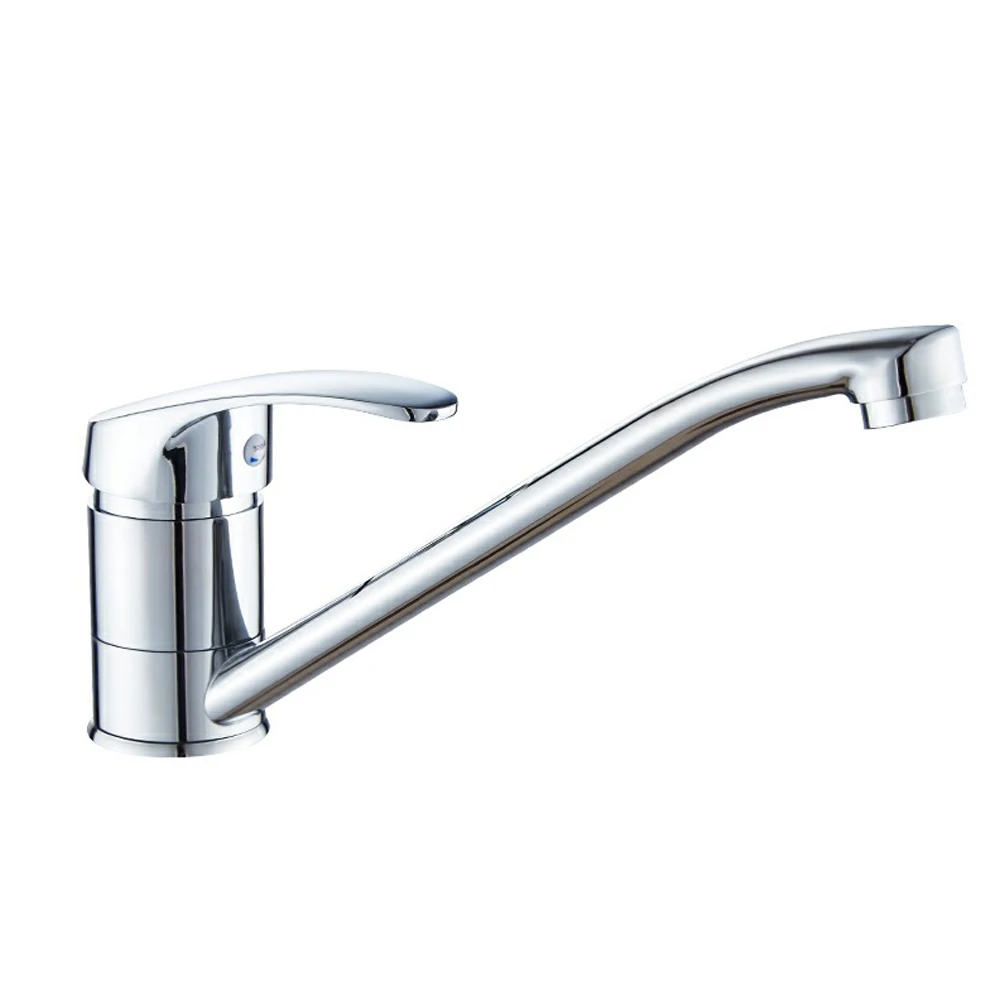 Bathroom Faucet Modern Polished Chrome Plated Single Handle Swivel Kitchen Sink Tap Cold And Hot Water Ceramic Disc Valve Core
Bathroom Faucet Modern Polished Chrome Plated Single Handle Swivel Kitchen Sink Tap Cold And Hot Water Ceramic Disc Valve Core