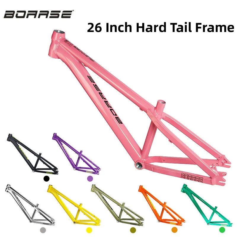 BOARSE Mountain Bike Frame 26 Inch Hard Tailed Street Bike Flying Car PRO Mountain Bike Aluminum Alloy
BOARSE Mountain Bike Frame 26 Inch Hard Tailed Street Bike Flying Car PRO Mountain Bike Aluminum Alloy