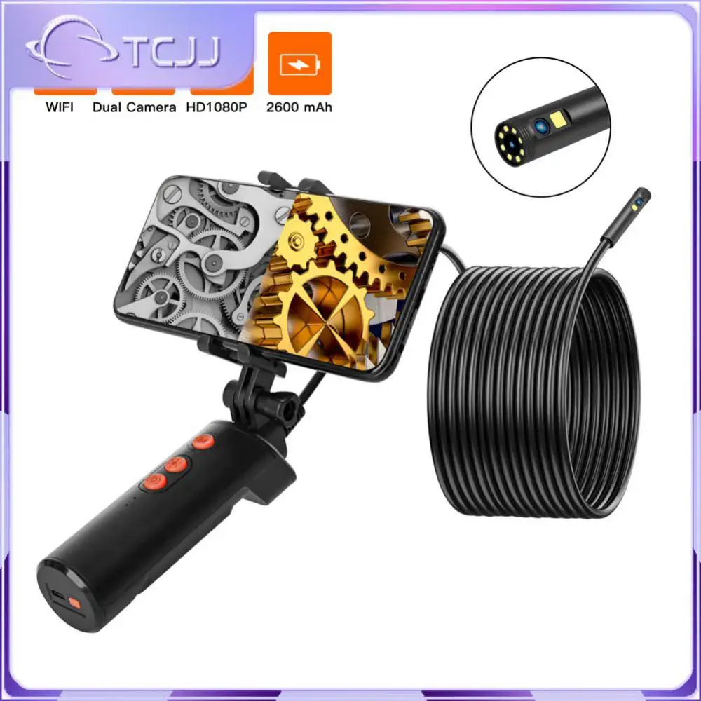 Portable Pipe Endoscope For Ios Android Endoscope Camera Compatible Waterproof Handheld Endoscope Endoscope Adjustable Led 1-5m
Portable Pipe Endoscope For Ios Android Endoscope Camera Compatible Waterproof Handheld Endoscope Endoscope Adjustable Led 1-5m