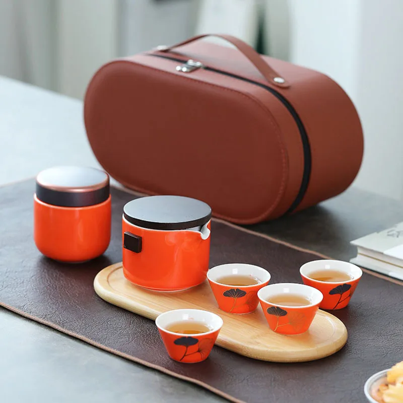 Christmas Gift Ceramic Creative Travel Tea Set Cup Teapot Tea Canister Luxury New Year Holiday Gifts Souvenir For Wedding Guests
Christmas Gift Ceramic Creative Travel Tea Set Cup Teapot Tea Canister Luxury New Year Holiday Gifts Souvenir For Wedding Guests