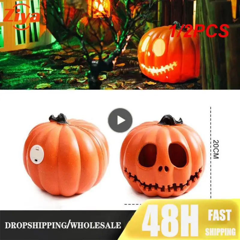 1/2PCS Halloween Pumpkin Led Light Lamp Creative Lantern Decoration Flashing Light Gypsophila Ghost Festival Dress Up Glowing
1/2PCS Halloween Pumpkin Led Light Lamp Creative Lantern Decoration Flashing Light Gypsophila Ghost Festival Dress Up Glowing