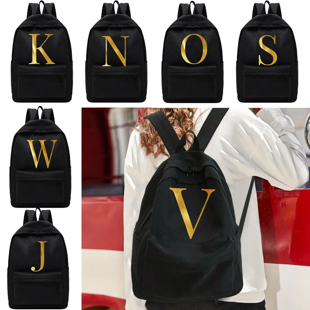Women's Large Capacity Travel Shoulder Backpacks Unisex Backpack for Teenager Girls College Bookbag Canvas Knapsack Letter Print
Women's Large Capacity Travel Shoulder Backpacks Unisex Backpack for Teenager Girls College Bookbag Canvas Knapsack Letter Print