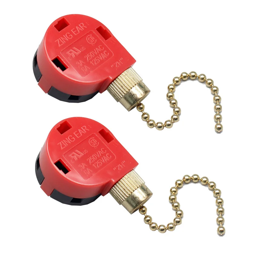 2pcs/Set Wall Light Pull Rope Switch Universal Chain Cord Controller For Showroom Home Ceiling Fan Lamp Replacement Parts
2pcs/Set Wall Light Pull Rope Switch Universal Chain Cord Controller For Showroom Home Ceiling Fan Lamp Replacement Parts