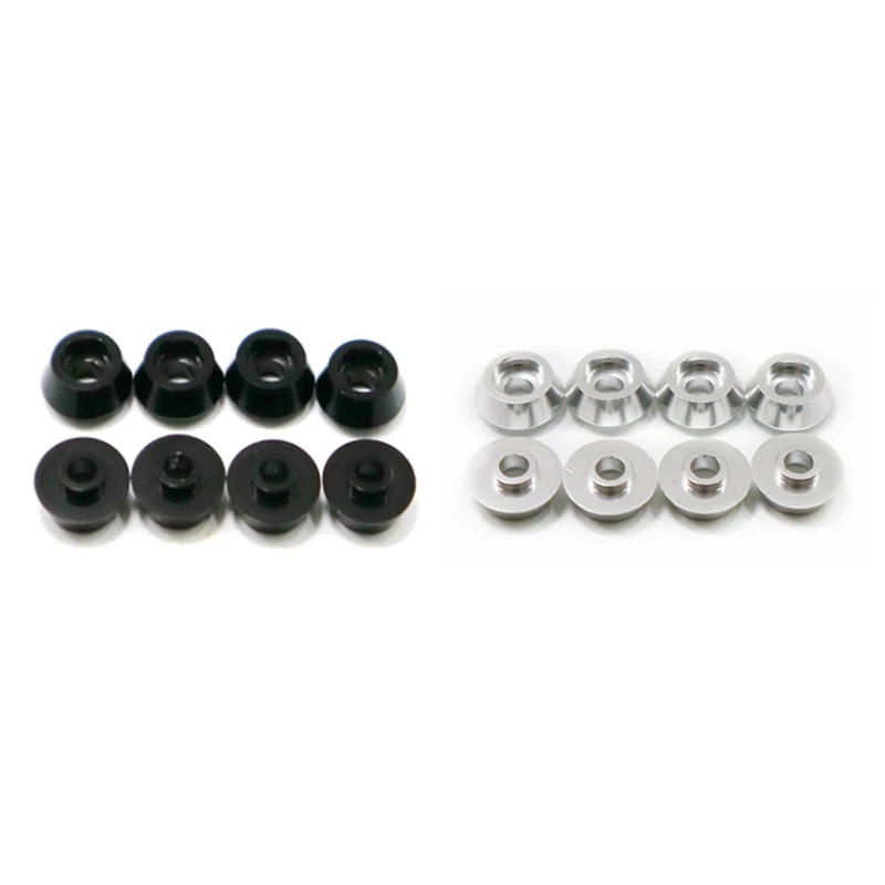 16Pcs Rod Screw Gasket Shim Washer Rest For WPL C14 C24 C34 C44 MN D90 D91 D99S RC Car, 8 Pcs Black & 8Pcs Silver
16Pcs Rod Screw Gasket Shim Washer Rest For WPL C14 C24 C34 C44 MN D90 D91 D99S RC Car, 8 Pcs Black & 8Pcs Silver