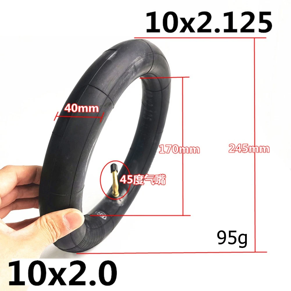 Electric Scooter Inner Tube 10 Inch Thickened Rubber Tyres 10X2.0/2.125/2.50 Universal Scooter Tire Replacements
Electric Scooter Inner Tube 10 Inch Thickened Rubber Tyres 10X2.0/2.125/2.50 Universal Scooter Tire Replacements