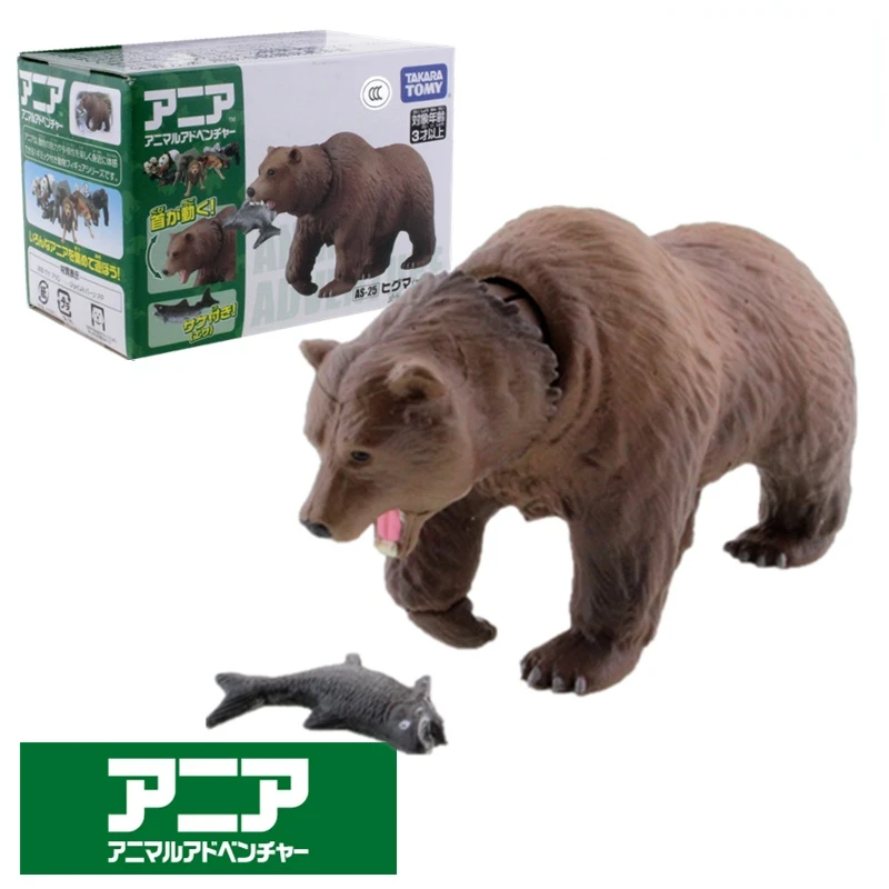 Takara Tomy Tomica Ania, приключения с животными, коричневый медведь, как 25, Литые полимерные детские игрушки, форма, забавные волшебные детские игрушк...
Takara Tomy Tomica Ania, приключения с животными, коричневый медведь, как 25, Литые полимерные детские игрушки, форма, забавные волшебные детские игрушк...
