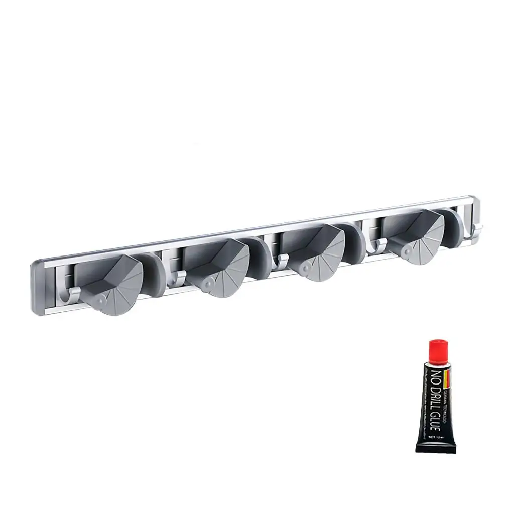 Bathroom Mop Holder Home Toilet Wall Mount Mop Brush Storage Hanger kitchen storage tool holder Adjustable hooks Rack 4/3/2 slot
Bathroom Mop Holder Home Toilet Wall Mount Mop Brush Storage Hanger kitchen storage tool holder Adjustable hooks Rack 4/3/2 slot