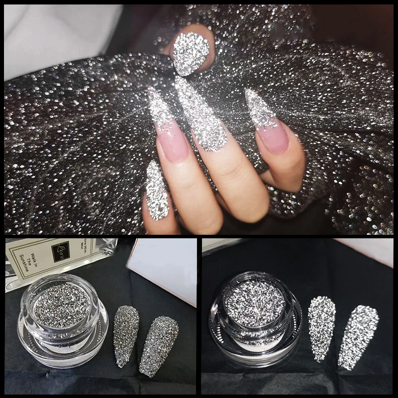 Supper Shinning Reflective Glitter Powder For Nails Crystal Diamonds Flakes Sequins Chrome Pigment Dust Nail DecalsManicures
Supper Shinning Reflective Glitter Powder For Nails Crystal Diamonds Flakes Sequins Chrome Pigment Dust Nail DecalsManicures