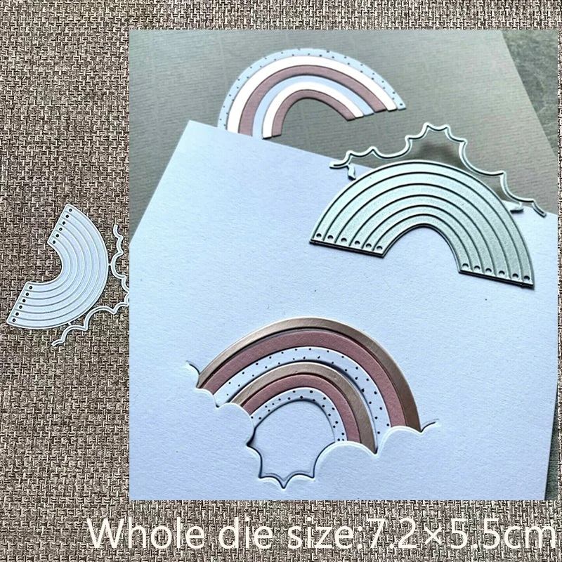 XLDesign Craft Metal stencil mold Cutting Dies Rainbow decoration scrapbook die cuts Album Paper Card Craft Embossing
XLDesign Craft Metal stencil mold Cutting Dies Rainbow decoration scrapbook die cuts Album Paper Card Craft Embossing