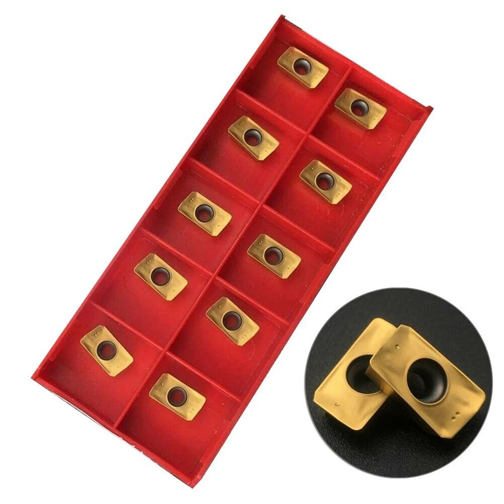 10PCS Carbide Milling Inserts APMT1135 PDER DP5320 CNC For Steel BAP 300R High Quality Machine Tool Accessories
10PCS Carbide Milling Inserts APMT1135 PDER DP5320 CNC For Steel BAP 300R High Quality Machine Tool Accessories