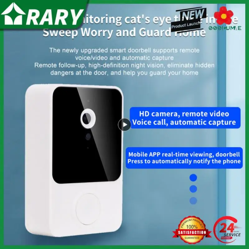 Wireless Doorbell Camera Security Wireless Visual Doorbell Night Intelligent Wifi Outdoor Security Door Bell Real Time
Wireless Doorbell Camera Security Wireless Visual Doorbell Night Intelligent Wifi Outdoor Security Door Bell Real Time