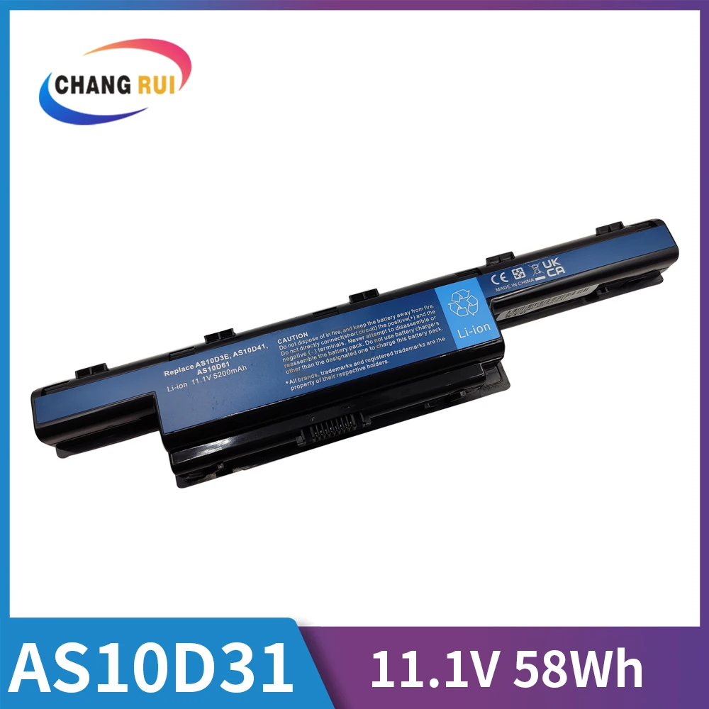 Аккумулятор для ноутбука CRO Type AS10D31 AS10D51, аккумуляторная литий-ионная батарея для Acer Aspire 5253 5251 5336 5349 5551 5552 5560 5733 5733Z
Аккумулятор для ноутбука CRO Type AS10D31 AS10D51, аккумуляторная литий-ионная батарея для Acer Aspire 5253 5251 5336 5349 5551 5552 5560 5733 5733Z
