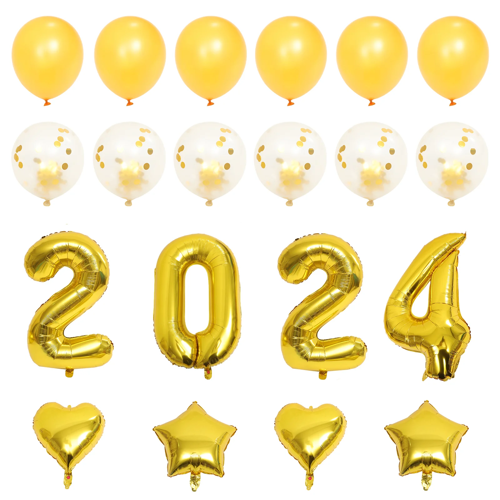 New Year Eve Balloons 2024 Party Supplies Decorative Ornaments Sequins Aluminum Film Favor Props Christmas 
New Year Eve Balloons 2024 Party Supplies Decorative Ornaments Sequins Aluminum Film Favor Props Christmas
