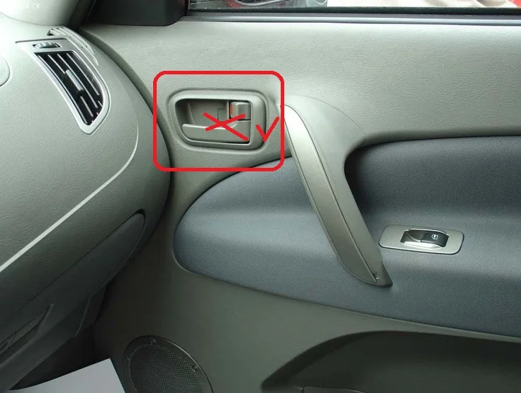 1 шт. 4 дверные внутренние ручки для фототехники TIGGO SUV 2005 -2009 автозапчасти