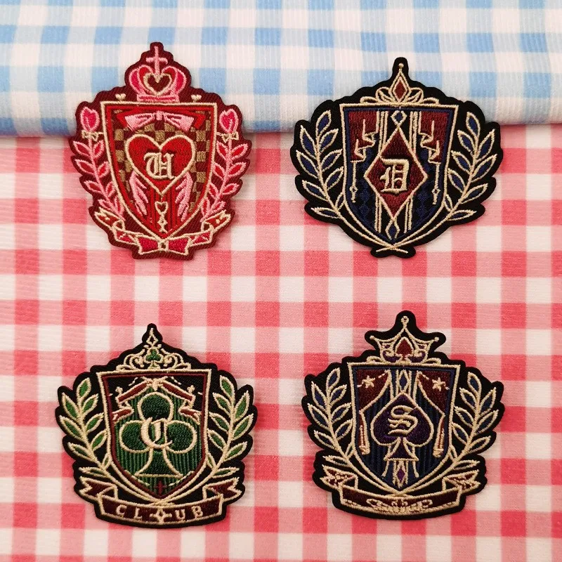 Embroidered Badges Of College Style Are Affixed With Uniforms Decorative Cloth Shoes Hat Holes Patches Diy Clothes And Backpacks
Embroidered Badges Of College Style Are Affixed With Uniforms Decorative Cloth Shoes Hat Holes Patches Diy Clothes And Backpacks