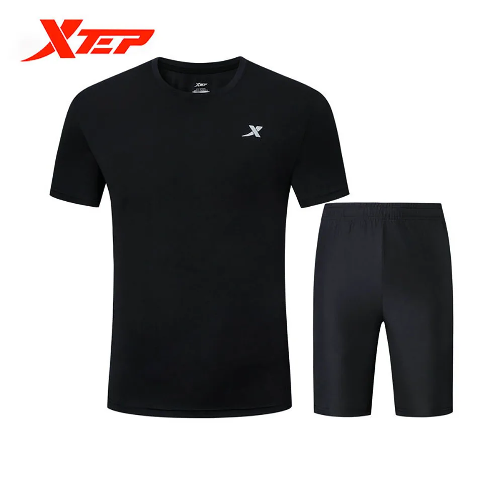 Xtep Free Shipping Summer Sports Set Men's Running Suit Men's Sportswear Breathable Short And T Shirt 881229959305
Xtep Free Shipping Summer Sports Set Men's Running Suit Men's Sportswear Breathable Short And T Shirt 881229959305