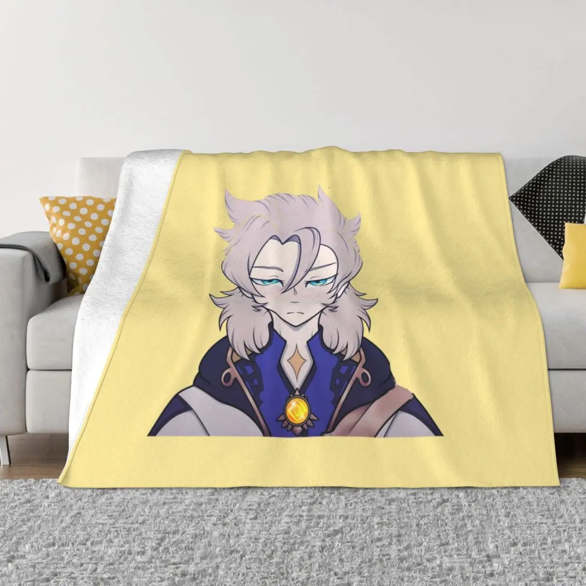 Smug Albedo Genshin Impact Blanket Flannel Spring/Autumn Anime Game Lightweight Thin Throw Blankets for Sofa Car Bedding Throws
Smug Albedo Genshin Impact Blanket Flannel Spring/Autumn Anime Game Lightweight Thin Throw Blankets for Sofa Car Bedding Throws