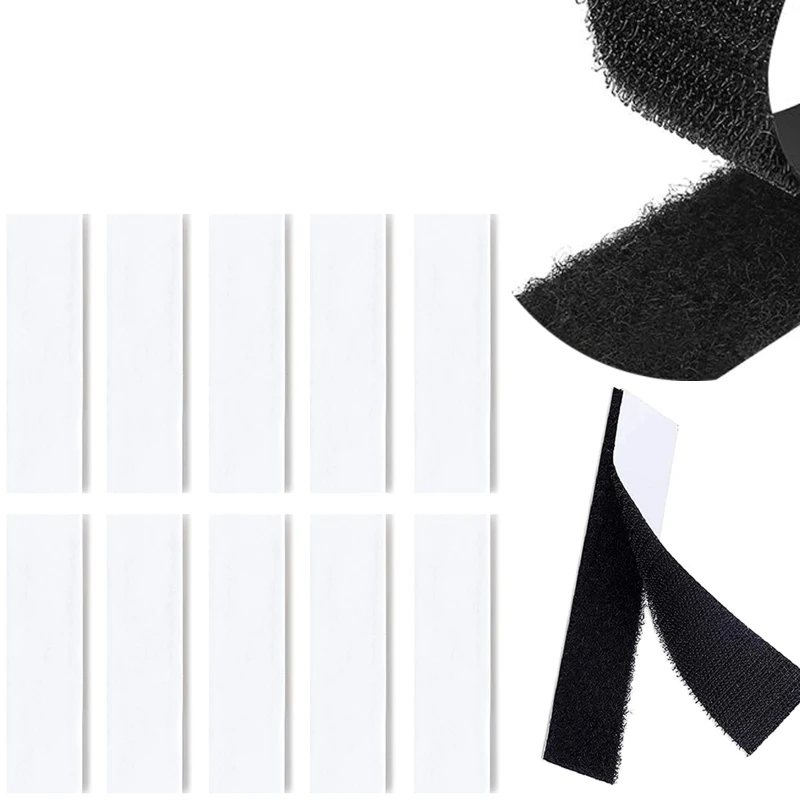 Small Hook Loop Strips With Adhesive Interlocking Tape Sewing Fasteners Industrial Strength Sticky Patch 100 Pair
Small Hook Loop Strips With Adhesive Interlocking Tape Sewing Fasteners Industrial Strength Sticky Patch 100 Pair