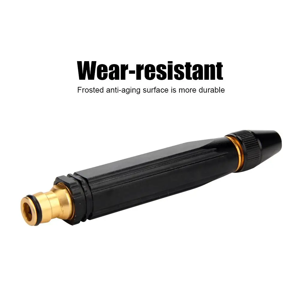 Car Wash Parts Water Gun Nozzle Upgraded 1pc Black High Pressure Hot Sale New Garden Straight Watering Accessories
Car Wash Parts Water Gun Nozzle Upgraded 1pc Black High Pressure Hot Sale New Garden Straight Watering Accessories