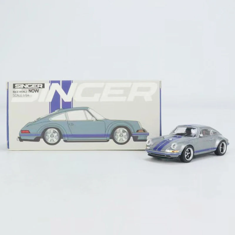 Поп-гонка 1:64 модель автомобиля Pors Singer 911 964 литой под давлением серый синий
Поп-гонка 1:64 модель автомобиля Pors Singer 911 964 литой под давлением серый синий