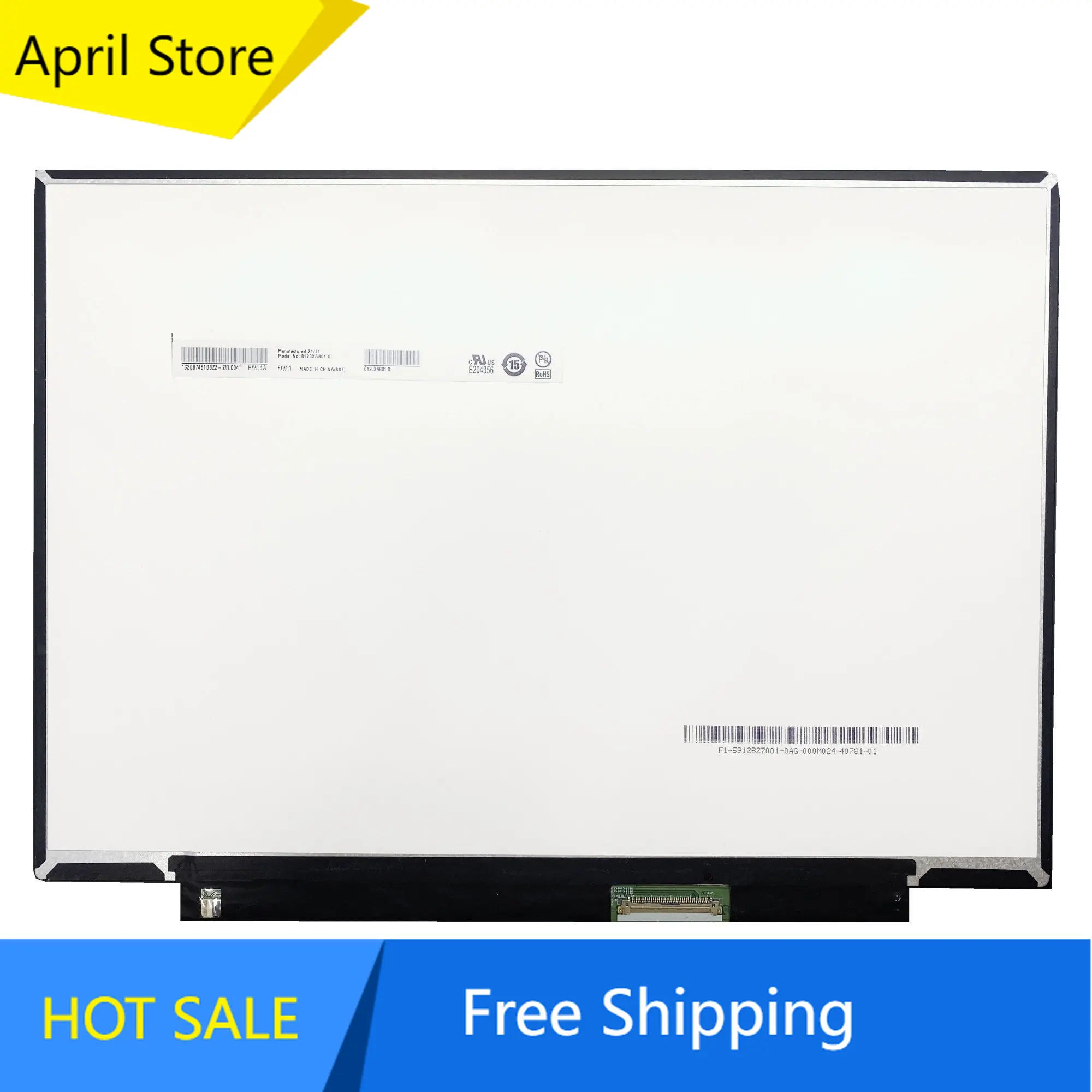 B120XAB01.0 12.0 inch Laptop LCD Screen Display Panel EDP 40 Pins 1366*912
B120XAB01.0 12.0 inch Laptop LCD Screen Display Panel EDP 40 Pins 1366*912