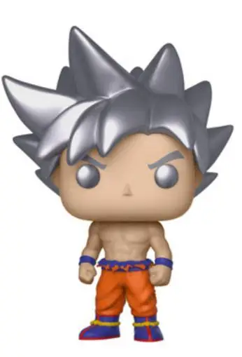Funko Pop Dragon GOKU Ball (ультра инстинкт) Блестящая серебряная 386 # виниловая экшн-фигурка