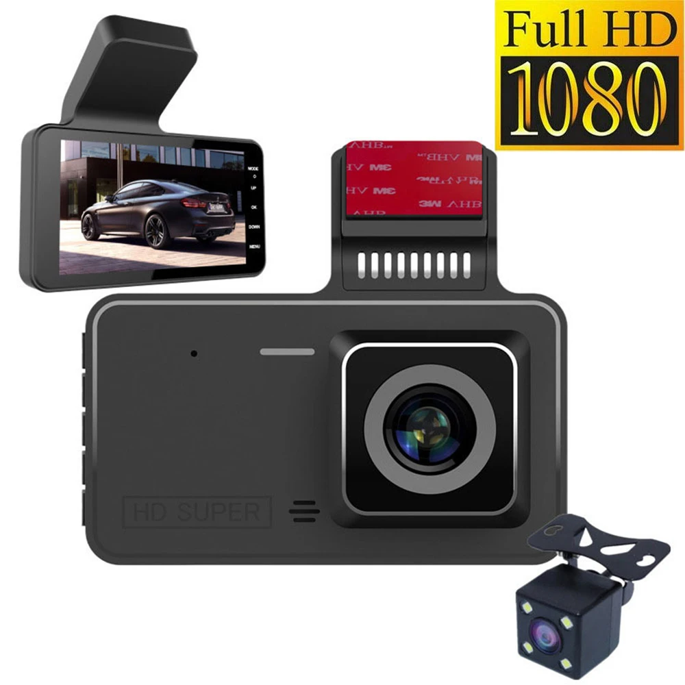 Car DVRs Camera Recorder Front and Back 24 Hours Parking Monitoring Dual Lens Rear View Camera Car Dash Cam Black Box DashCam
Car DVRs Camera Recorder Front and Back 24 Hours Parking Monitoring Dual Lens Rear View Camera Car Dash Cam Black Box DashCam