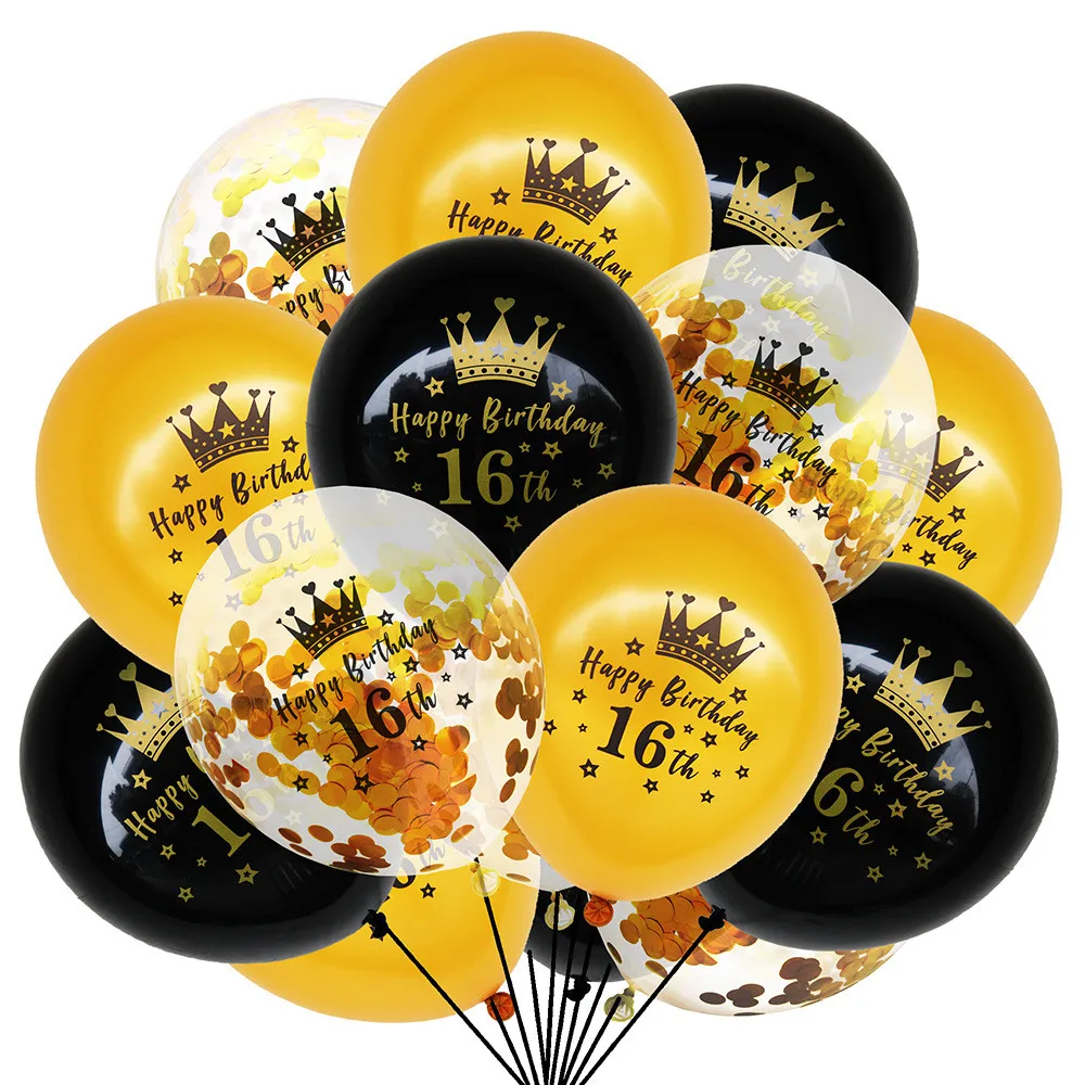 16-60th Rose Gold Confetti Balloons Birthday Party Decoration Kids Adult Metallic Happy Birthday Balloon Party Decor
16-60th Rose Gold Confetti Balloons Birthday Party Decoration Kids Adult Metallic Happy Birthday Balloon Party Decor