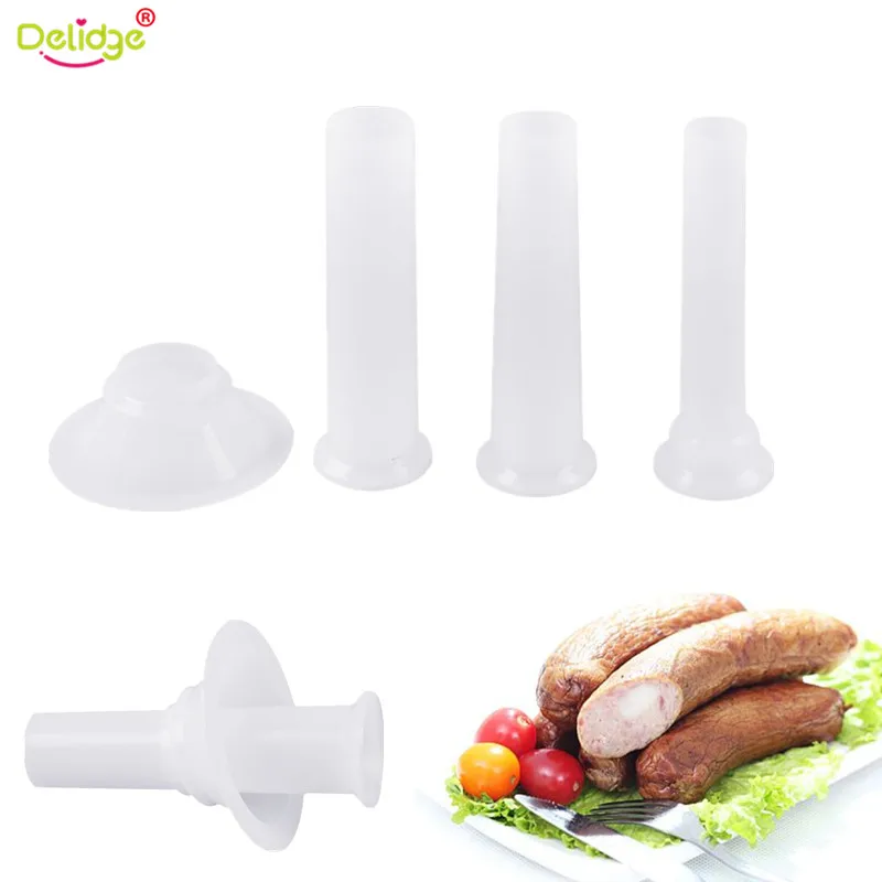 4Pcs/set Meat Grinder Filling Meat Tube Plastic Handmade Sausage Cod Fish Intestines Kitchen Stuffer Tools
4Pcs/set Meat Grinder Filling Meat Tube Plastic Handmade Sausage Cod Fish Intestines Kitchen Stuffer Tools