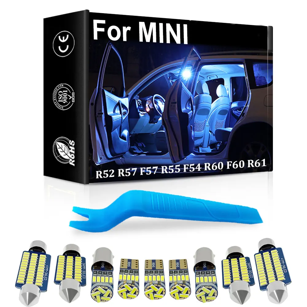 Vehicle Canbus Interior LED Light For MINI R60 F60 R61 R52 R57 F57 R55 F54 Map Dome Vanity Mirror Trunk Indoor Lamp Auto Parts
Vehicle Canbus Interior LED Light For MINI R60 F60 R61 R52 R57 F57 R55 F54 Map Dome Vanity Mirror Trunk Indoor Lamp Auto Parts