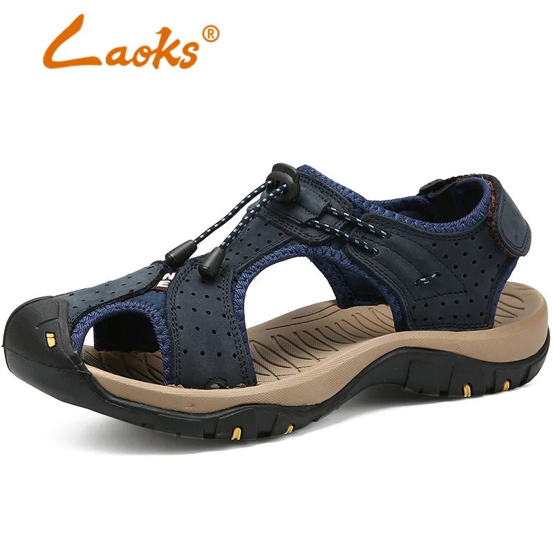 Laoks 2023 Spring Summer Anti-Slip Men's Sandals Roman Baotou Tactical Single Shoe Breathable Comfortable Hook&Loop Wading Shoes
Laoks 2023 Spring Summer Anti-Slip Men's Sandals Roman Baotou Tactical Single Shoe Breathable Comfortable Hook&Loop Wading Shoes