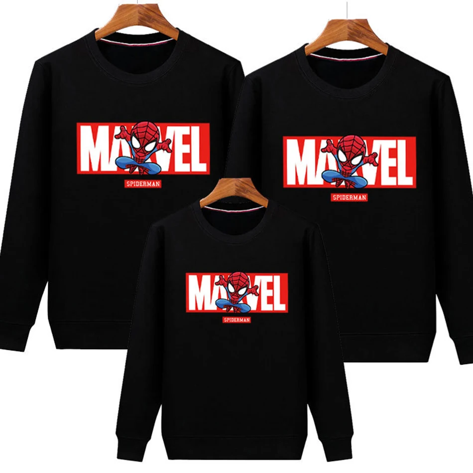 Disney Spiderman Family Matching Outfits Father Mother Son Daughter Autumn Clothing Mom Daddy and Boy Girl Hoodie Family Look
Disney Spiderman Family Matching Outfits Father Mother Son Daughter Autumn Clothing Mom Daddy and Boy Girl Hoodie Family Look
