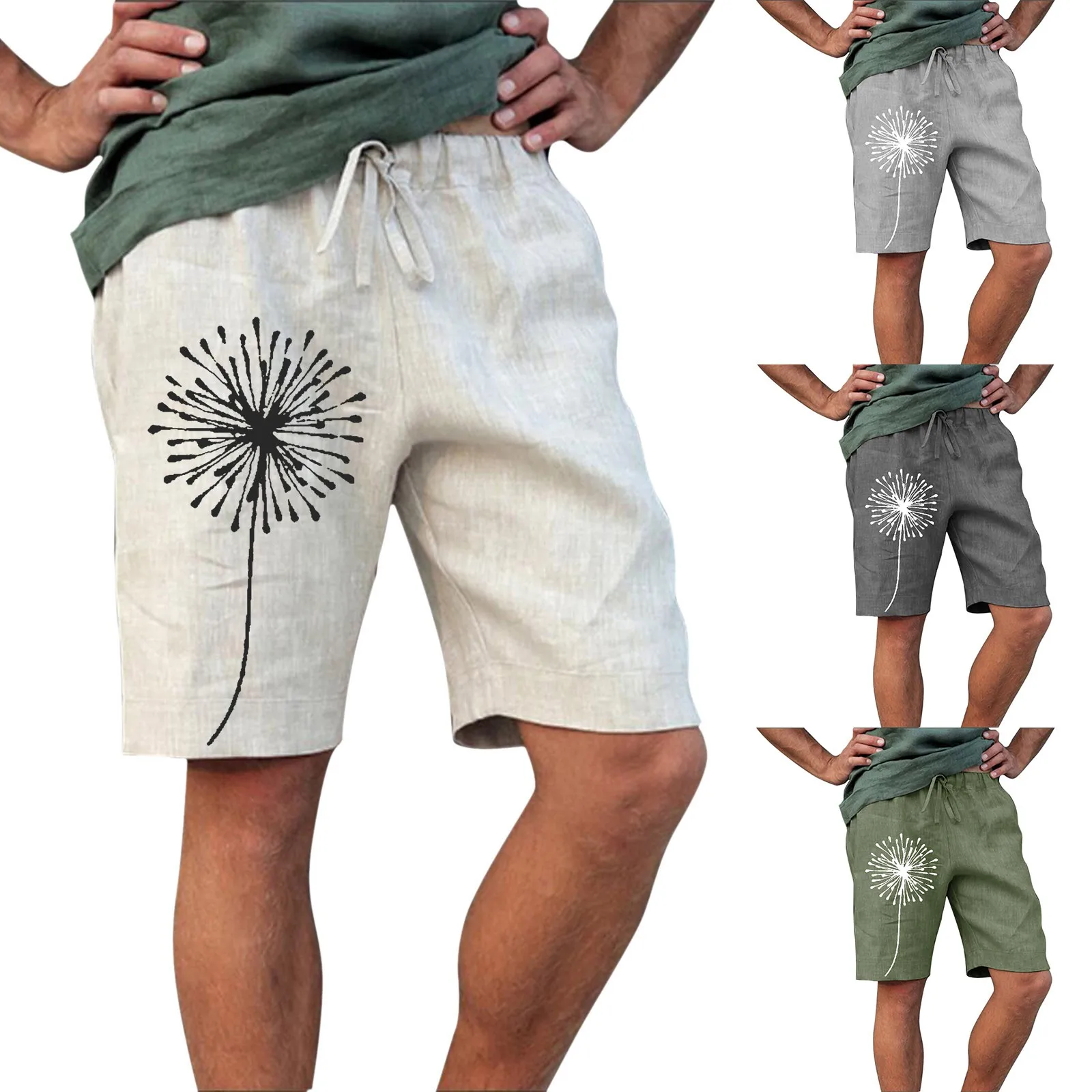 Men's Fashion Casual Summer Taraxacum Printed Drawstring Pocket Shorts Men's Shorts 33 Shorts Men Name Brand Shorts for Men
Men's Fashion Casual Summer Taraxacum Printed Drawstring Pocket Shorts Men's Shorts 33 Shorts Men Name Brand Shorts for Men