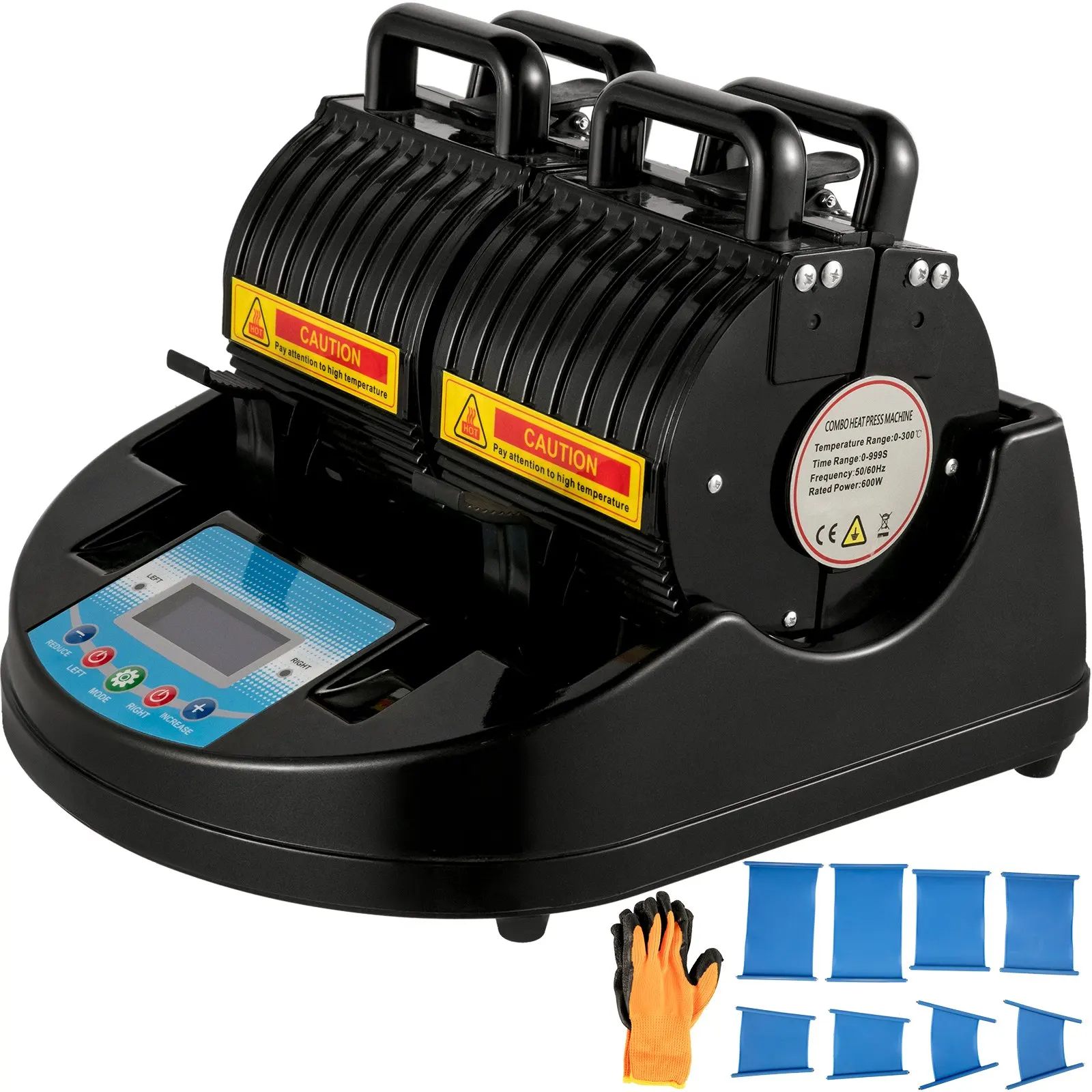 VEVOR 1200W Mug Heat Press Black Heat Press Machine 4 in 1 Cup Mug Sublimation Heat Press Sublimation Mug Press for Transferring
VEVOR 1200W Mug Heat Press Black Heat Press Machine 4 in 1 Cup Mug Sublimation Heat Press Sublimation Mug Press for Transferring