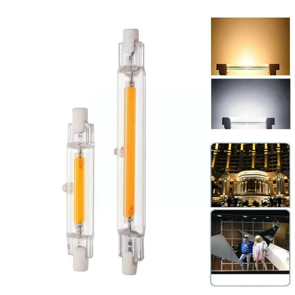 15W 30W High Power COB R7s LED Glass Tube 78mm 118mm J78 Replace Halogen Bulb J118 Home Lights 220V COB Lamp AC110V B6P0 
15W 30W High Power COB R7s LED Glass Tube 78mm 118mm J78 Replace Halogen Bulb J118 Home Lights 220V COB Lamp AC110V B6P0