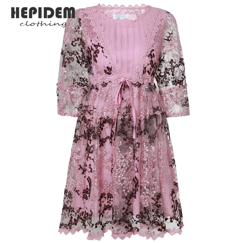 HEPIDEM Clothing Summer Long Dress Women 2022 New Lace Long Sleeve Mesh Vintage Jacquard Dress 69987
HEPIDEM Clothing Summer Long Dress Women 2022 New Lace Long Sleeve Mesh Vintage Jacquard Dress 69987