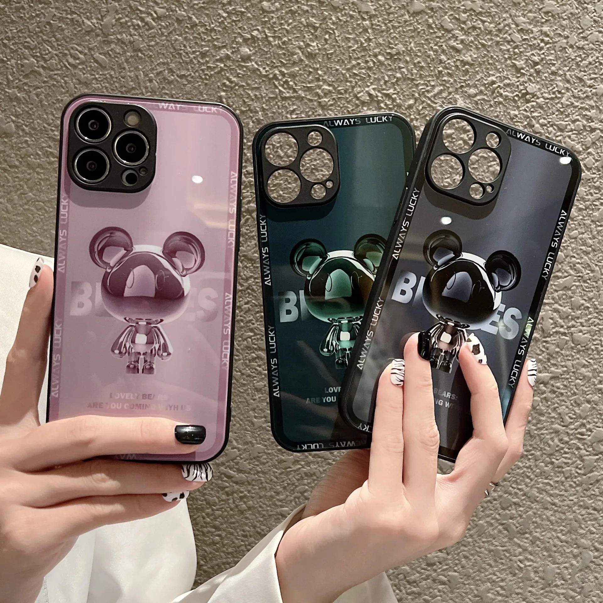 Cute Style Tempered Glass Case For iPhone 13 12 11 Pro Max X XR XS MAX Anti-fingerprint Shockproof Anti-yellowing
Cute Style Tempered Glass Case For iPhone 13 12 11 Pro Max X XR XS MAX Anti-fingerprint Shockproof Anti-yellowing