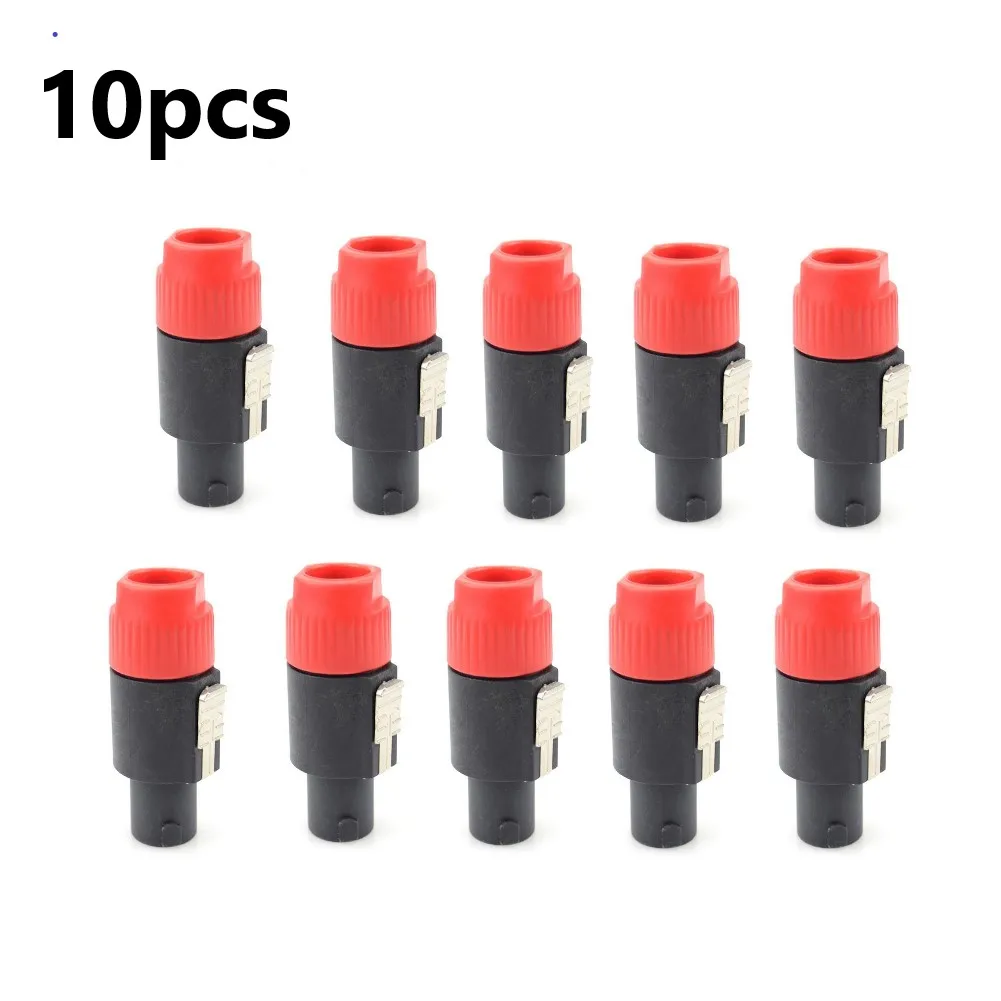 Adapter Connector 10PCS 4 Pin 69X30X26mm ABS Shell Accessories Blue/red Male Audio Speakon NL4FC Ohm Plug Replace
Adapter Connector 10PCS 4 Pin 69X30X26mm ABS Shell Accessories Blue/red Male Audio Speakon NL4FC Ohm Plug Replace