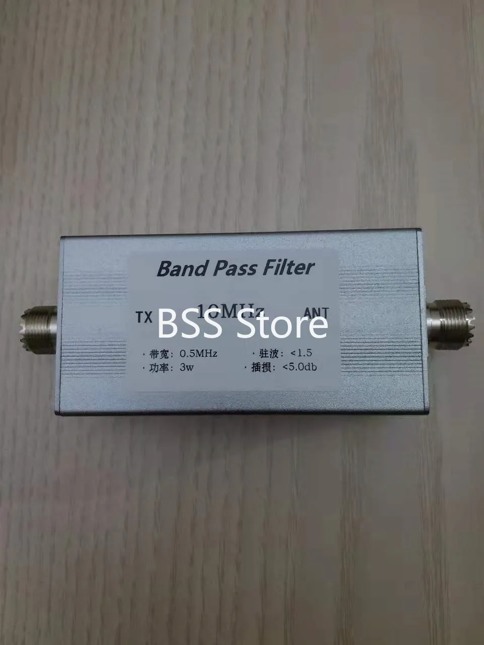 BPF-10M 10MHz Band Pass Filter BPF High Isolation 0.5MHz Bandwidth module sensor
BPF-10M 10MHz Band Pass Filter BPF High Isolation 0.5MHz Bandwidth module sensor