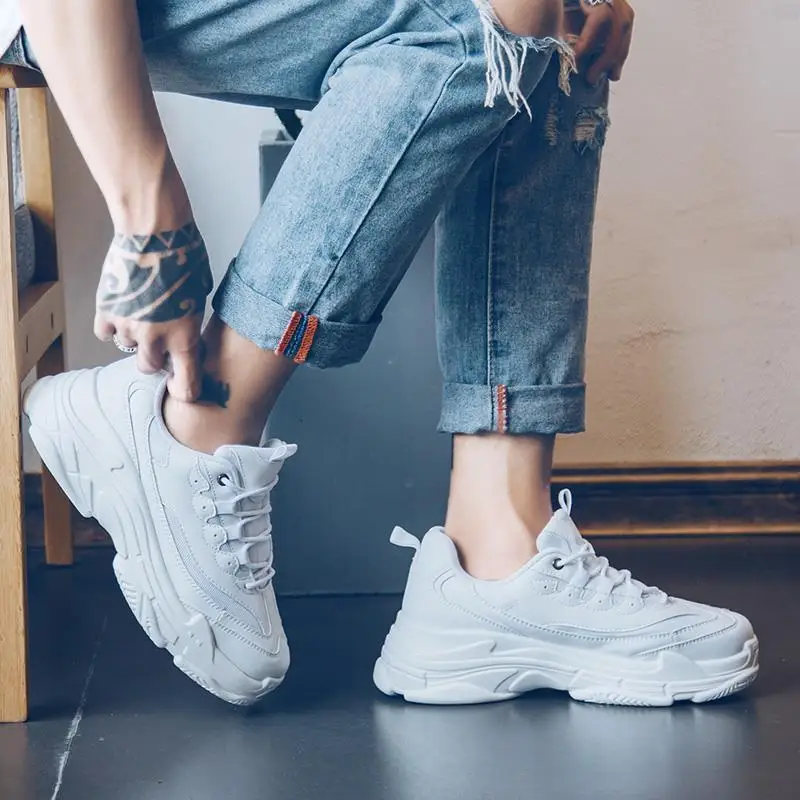 2022 Men's Shoes Spring and Autumn Shoes Korean Version of The Trend To Increase The Cushion Sports Shoes Men Sneakers
2022 Men's Shoes Spring and Autumn Shoes Korean Version of The Trend To Increase The Cushion Sports Shoes Men Sneakers