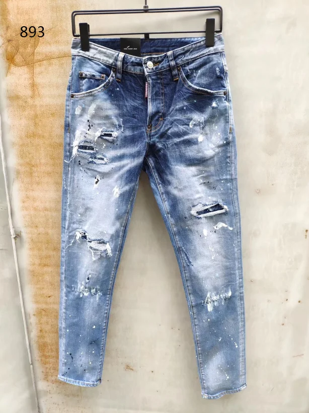 Новинка Dsquared2 мужская и женская мода классические уличные джинсы синие 893 одежда Размер 44-54
Новинка Dsquared2 мужская и женская мода классические уличные джинсы синие 893 одежда Размер 44-54
