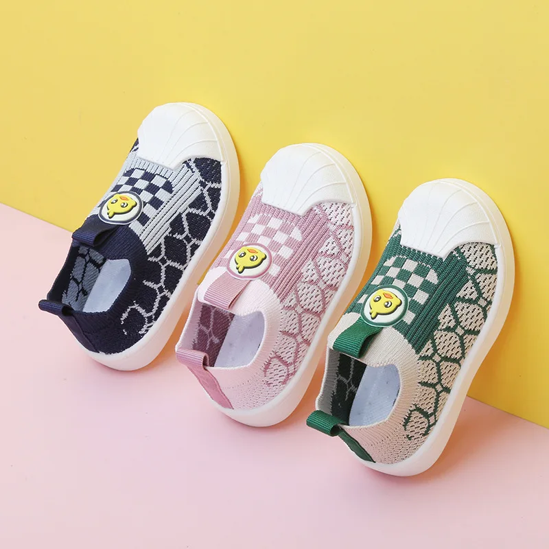 2023 Spring And Summer New Breathable Flying Woven Children's Shoes Soft Bottom Shell Head Boys And Girls Sneakers Casual Shoes
2023 Spring And Summer New Breathable Flying Woven Children's Shoes Soft Bottom Shell Head Boys And Girls Sneakers Casual Shoes