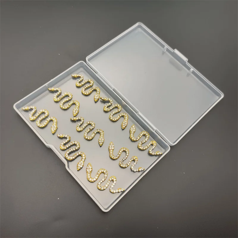 3D Nail Art Metal Snake Rhinestone Charms Luxury Crystal Glass For Nail Art Glitter Alloy Butterfly/Bear Diamond Nail Decoration
3D Nail Art Metal Snake Rhinestone Charms Luxury Crystal Glass For Nail Art Glitter Alloy Butterfly/Bear Diamond Nail Decoration