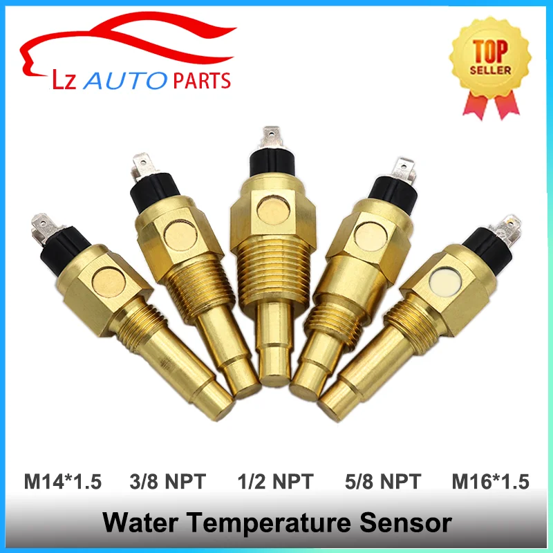 Универсальный Датчик Температуры Воды M14*1.5/M16*1.5 NPT 3/8 17мм 1/2 21мм 5/8 16мм Для VDO 98 ± 3 ℃ Датчик Температуры Дв...
Универсальный Датчик Температуры Воды M14*1.5/M16*1.5 NPT 3/8 17мм 1/2 21мм 5/8 16мм Для VDO 98 ± 3 ℃ Датчик Температуры Дв...