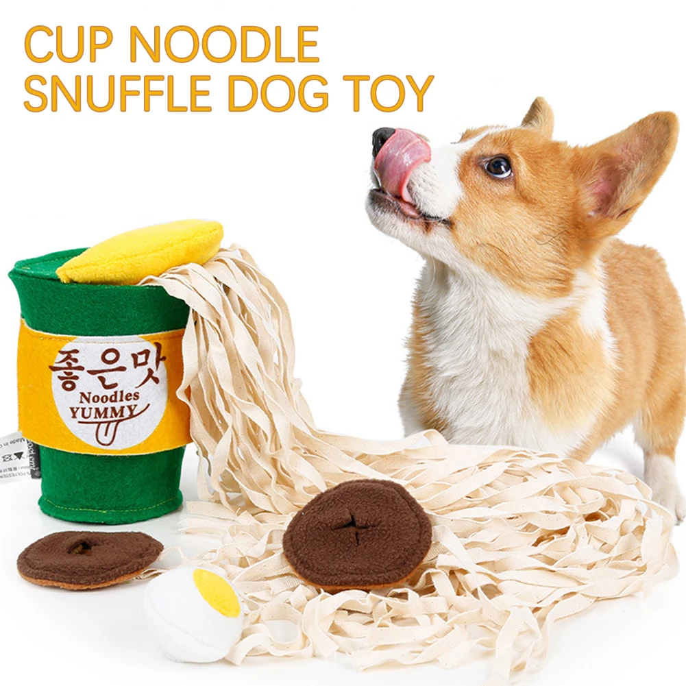 Noodle Cup Design Dog Training Toy Snuffle Toys Slowly Easting Feeder Energy Released Toys Pet Squeaky Toys Supplies
Noodle Cup Design Dog Training Toy Snuffle Toys Slowly Easting Feeder Energy Released Toys Pet Squeaky Toys Supplies